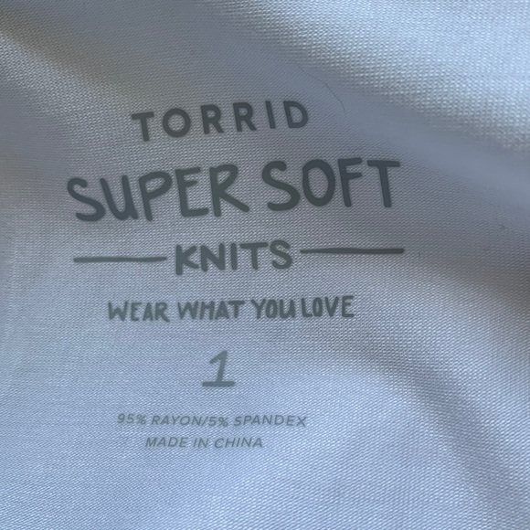 Torrid Super Soft Embriodered Tank - Picture 10 of 10